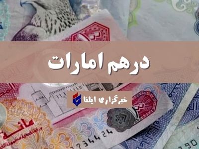 قیمت درهم امارات امروز پنجشنبه ۲۰ اردیبهشت ۱۴۰۳ + جدول 