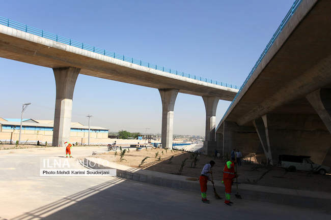 احداث پل شهید حاج قاسم سلیمانی / اصفهان