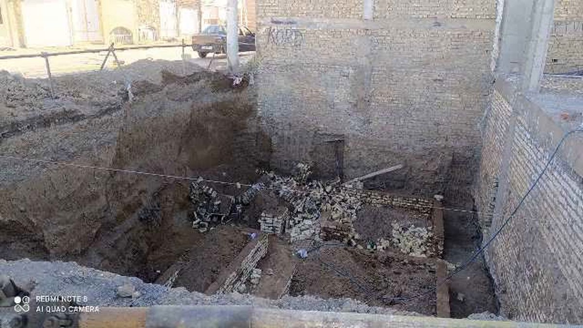 ریزش ساختمان در کاشان جان کارگری را گرفت