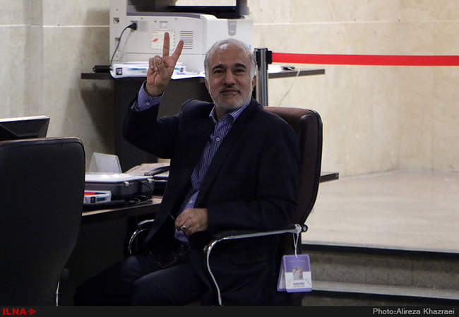 حضور آیت الله هاشمی رفسنجانی در ستاد انتخابات وزارت کشور /9