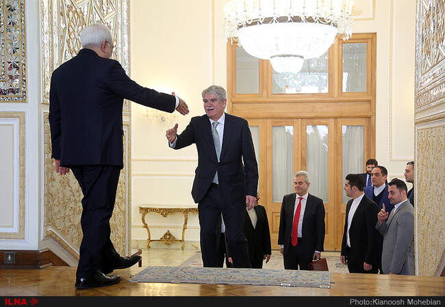 Meeting of Foreign Ministers of Iran and Spain