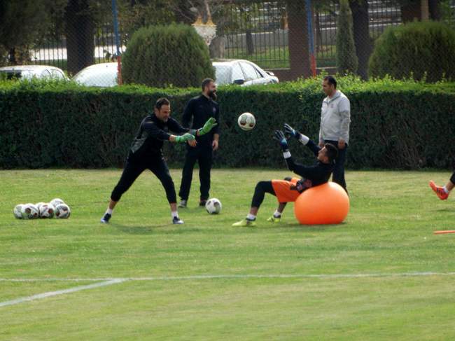 گزارش تصویری تمرین امروز نساجی