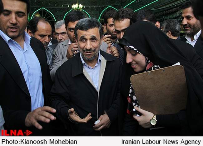 مراسم ختم پدر حیدر مصلحی وزیر اسبق اطلاعات