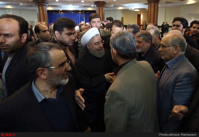 مراسم چهلمین روز درگذشت آیت‌الله اکبر هاشمی رفسنجانی