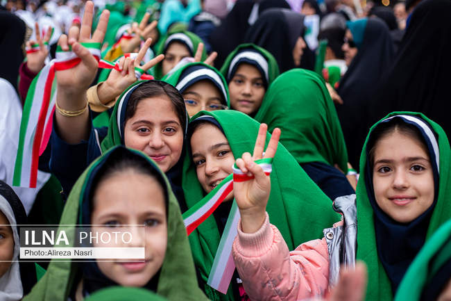 مراسم راهپیمایی ۲۲بهمن - قزوین