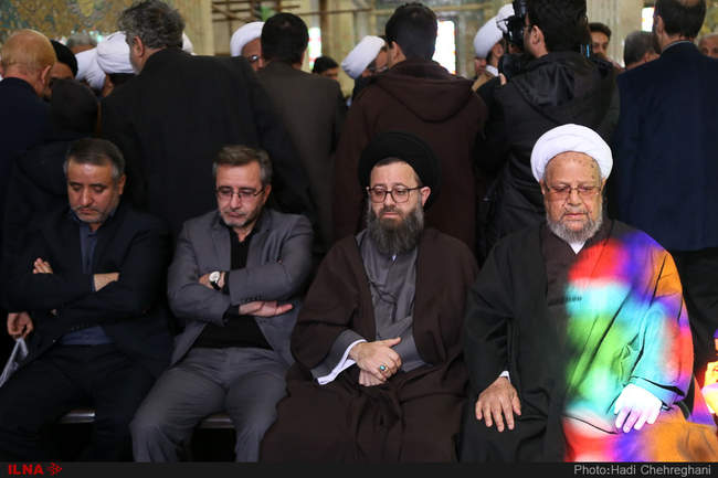 مراسم تشییع و تدفین آیت الله محمد مومن در قم