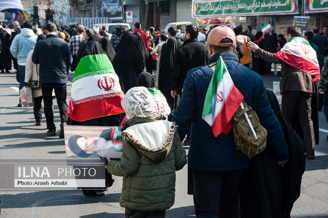 راهپیمایی ۲۲ بهمن در تهران /۲