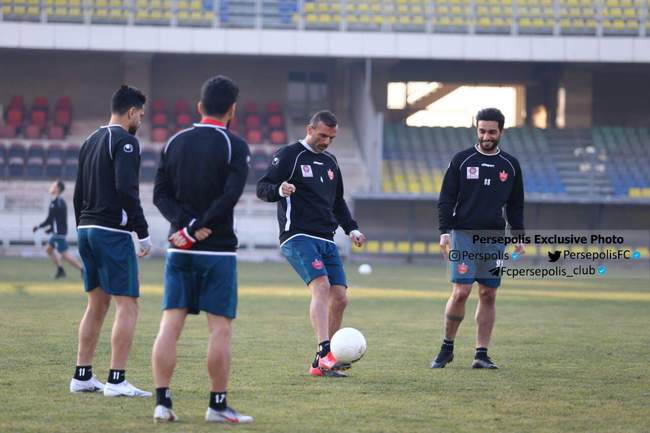 گزارش تصویری: شاگردان گل محمدی آماده رویاروی با استقلال 