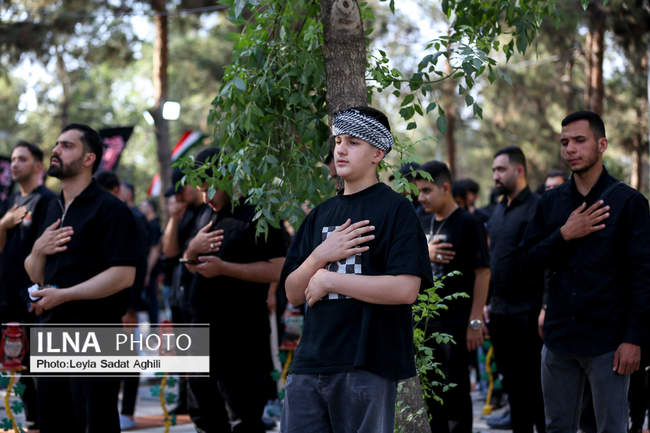 سرداران بی پلاک میزبان عزاداران حسینی