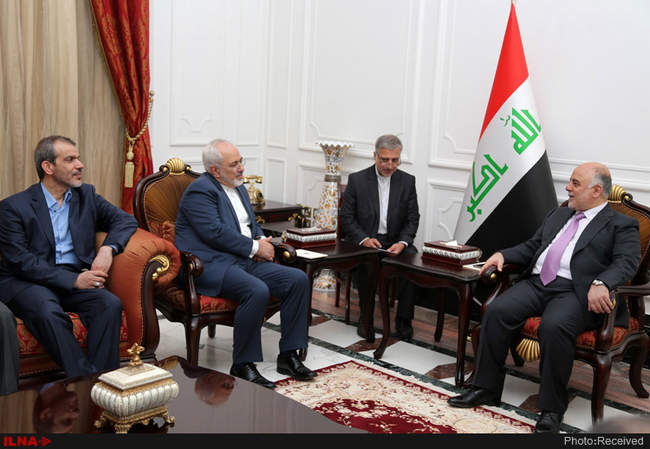  دیدار های محمدجواد ظریف وزیر امور خارجه کشورمان در بغداد