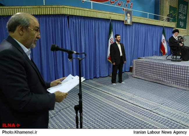 دیدار قهرمانان و ورزشکاران با رهبر انقلاب