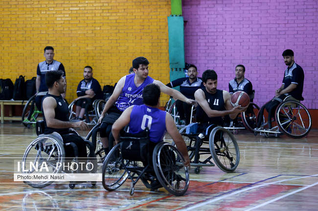 رقابت‌های لیگ ملی بسکتبال با ویلچر باشگاه‌های کشور