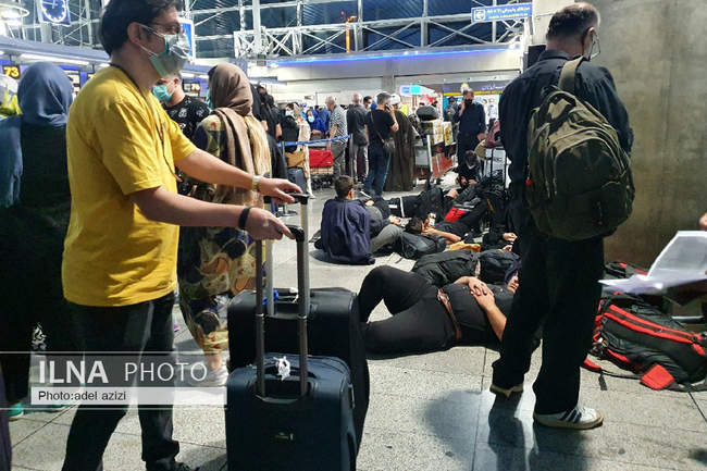 وضعیت فرودگاه امام خمینی در این روزها 