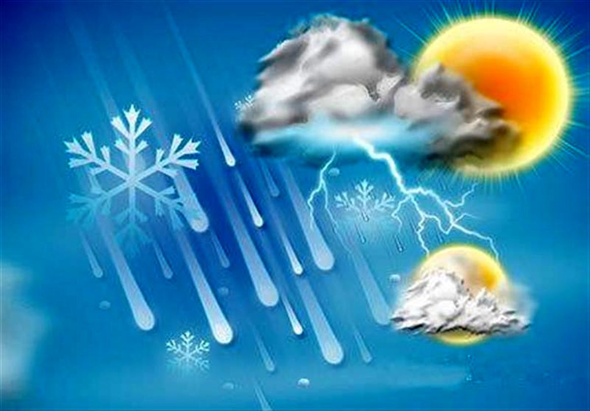 بشنوید/ بارش پراکنده باران، رعدوبرق و وزش باد در سواحل خزر و شمال‌غرب/طوفان شن در زابل