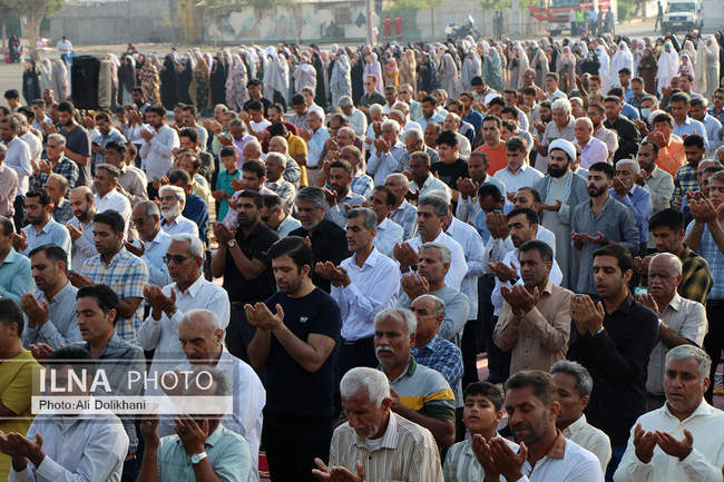 نماز عید سعید فطر در بندرعباس