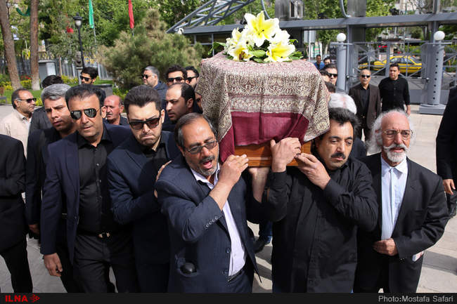 مراسم تشییع پیکر بزرگ لشگری