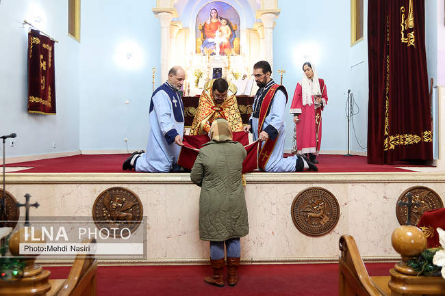 مراسم سال 2026 میلادی در کلیسای تارگمانچاتس مقدس 