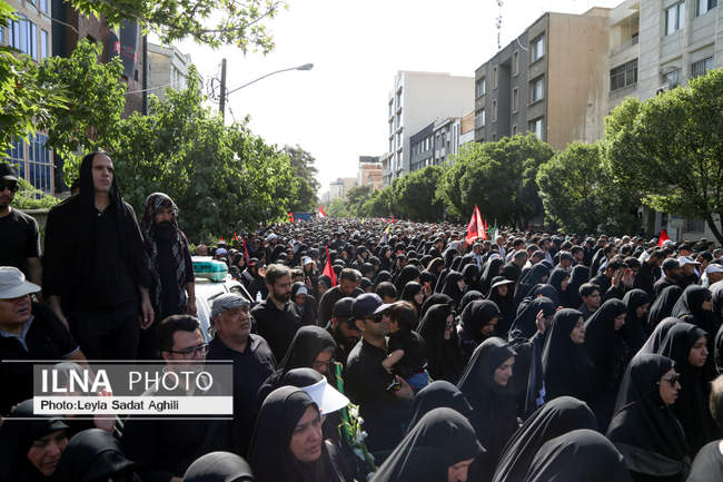 دومین روز مراسم وداع با رهبر شهید انقلاب در مصلای تهران/ 10