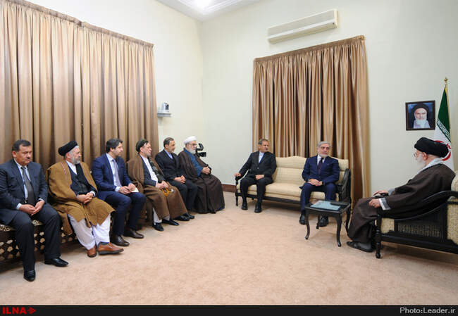 دیدار رییس اجرایی دولت افغانستان و هیات همراه