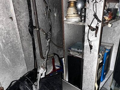 حادثه‌آفرینی بخاری روشن در رشت / آتش از سوی ۱۶ آتش نشان مهار شد