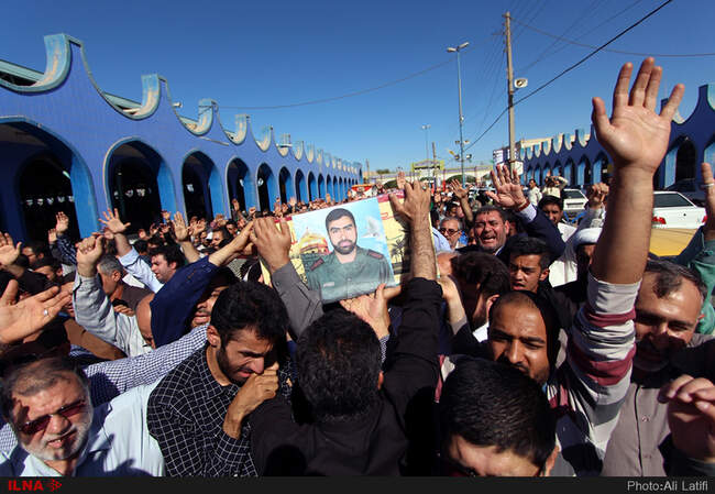تشییع پیکر مطهر شهید سیدفاضل موسوی امین 