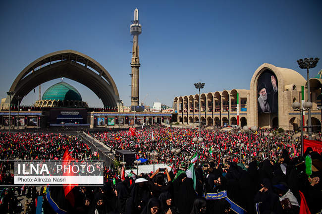  دومین روز مراسم وداع با رهبر شهید انقلاب در مصلای تهران/ 12