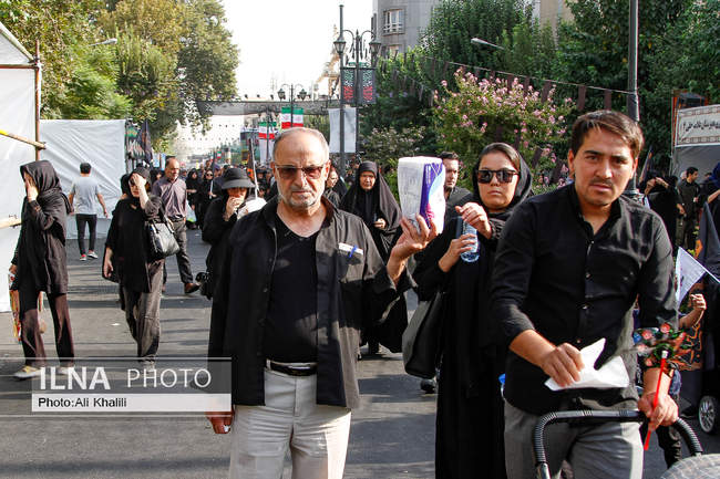 مراسم پیاده‌روی جاماندگان اربعین حسینی در تهران/١ 