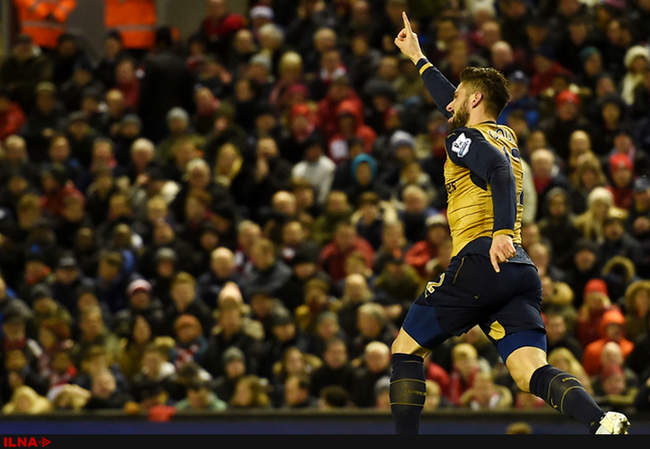 تساوی پر گل لیورپول و آرسنال