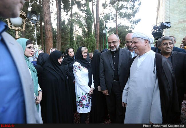 دیدار اصحاب فرهنگ، هنر و رسانه با آیت الله هاشمی رفسنجانی رئیس مجمع تشخیص مصلحت نظام