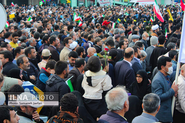 تشییع پیکر شهدای حمله تروریستی شاهچراغ در مشهد