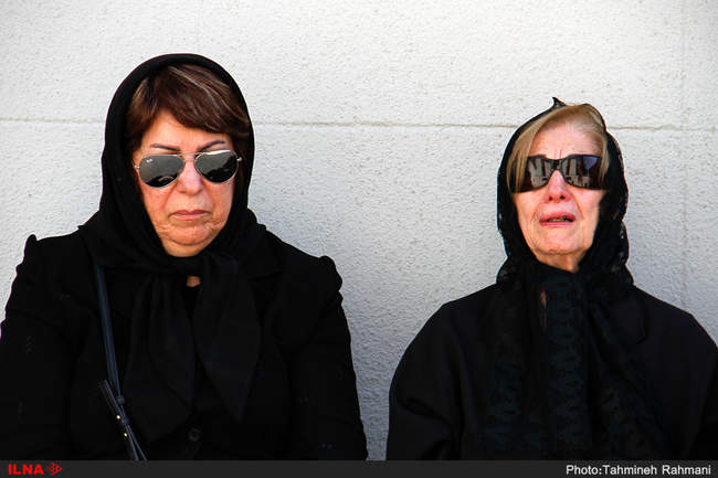 مراسم تشییع پرویز تاییدی 