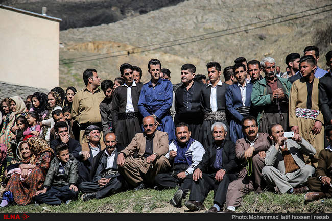 مراسم نوروز در روستای سالیان/سنندج