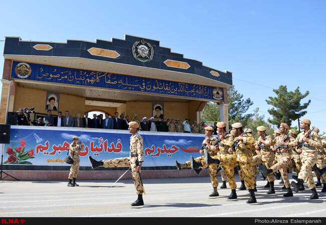 صبحگاه مشترک نیروهای مسلح به مناسبت گرامیداشت سالروز آزادسازی خرمشهر در شاهرود/ استان سمنان