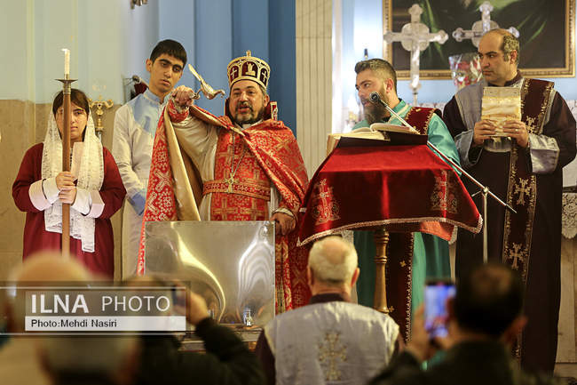 مراسم تولد و غسل تعمید عیسی مسیح (ع)