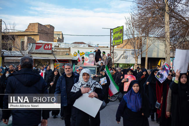 تشییع شهدای مدافع امنیت در قزوین به روایت تصویر