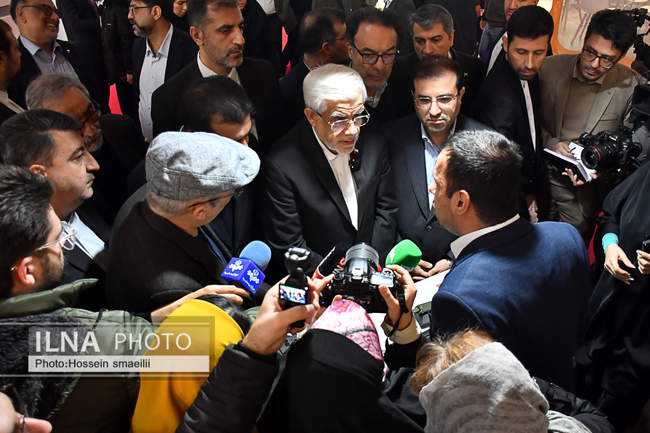 بازدید معاون اول رییس جمهور از نمایشگاه ایران ساخت 