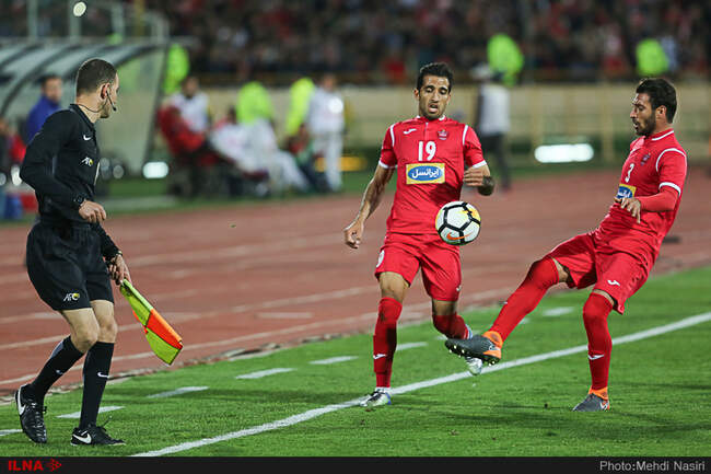 دیدار تیمهای پرسپولیس و الوصل امارات