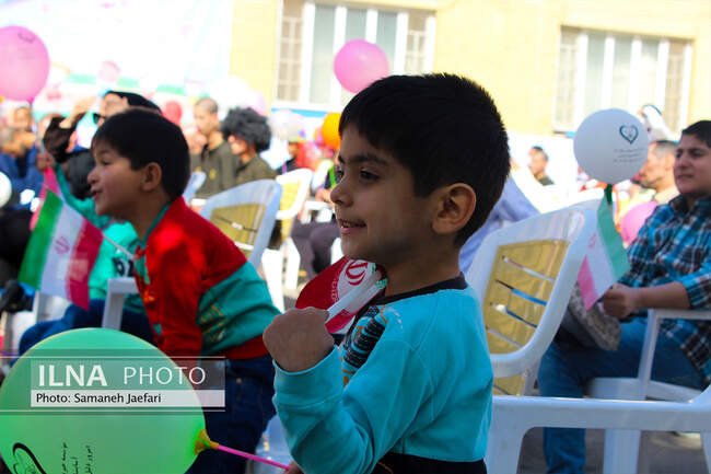 جشن روز جهانی کودک در آسایشگاه شهید بهشتی مشهد