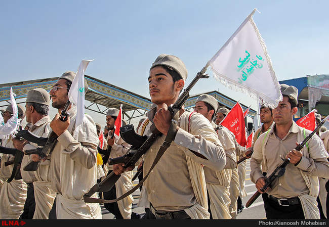مراسم رژه نیروهای مسلح جمهوری اسلامی ایران
