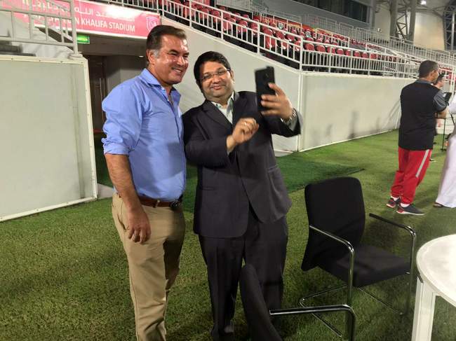 تصاویری از مراسم قبل از بازی تیم امید ایران مقابل استرالیا