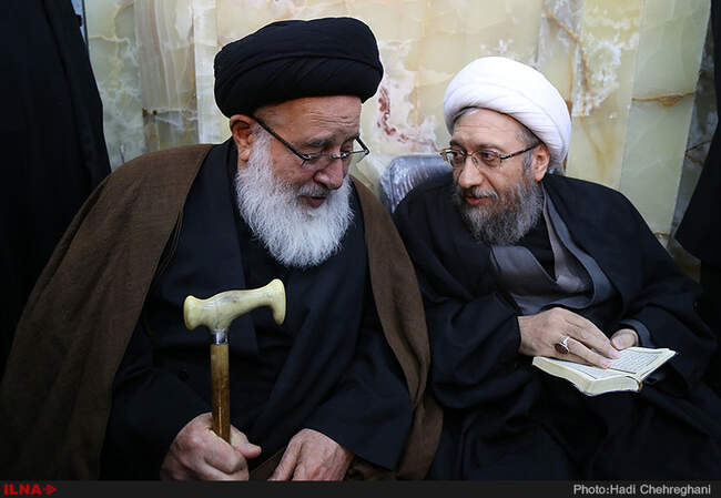 مراسم  هفتمین روز درگذشت مرحوم آیت الله العظمی سید عبدالکریم موسوی اردبیلی