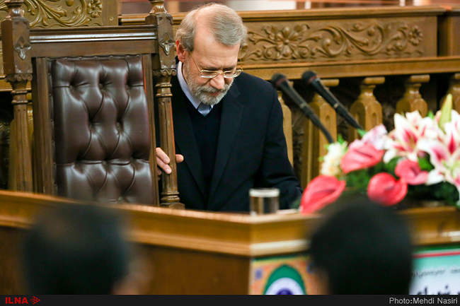 نشست خبری علی لاریجانی