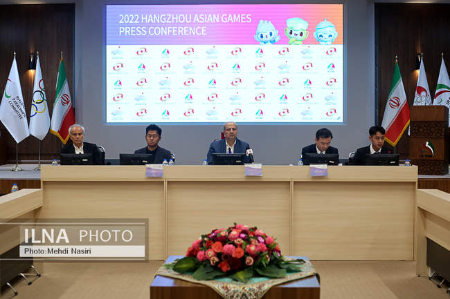 نشست خبری FUN RUN با حضور نمایندگان OCA و ستاد برگزاری بازیهای آسیایی هان�
