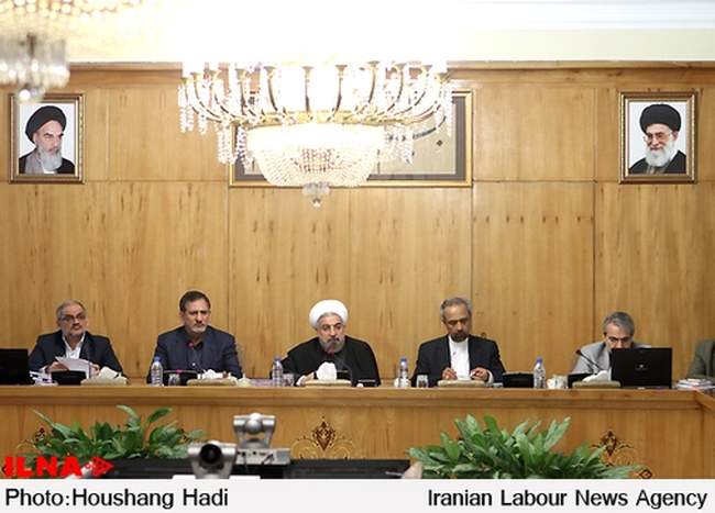 جلسه امروز هیات دولت