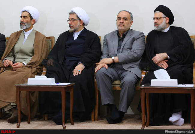 دیدار رئیس و مسئولان قوه قضائیه با حضرت آیت‌الله خامنه‌ای رهبر انقلاب اسلامی