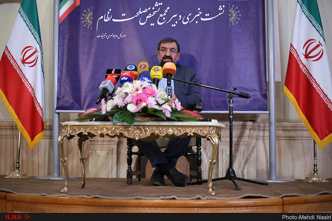 نشست خبری محسن رضایی"دبیر مجمع تشخیص مصلحت نظام"
