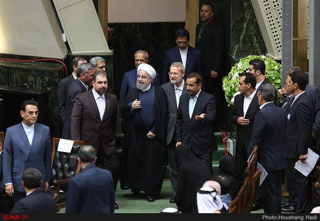 حواشی مراسم تحلیف دوازدهمین دوره ریاست جمهوری به روایت تصویر