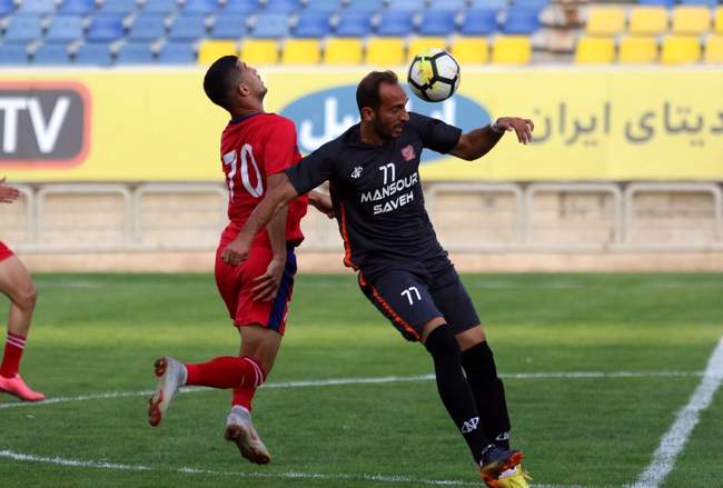 دیدار پرسپولیس و منصور ساوه (گزارش تصویری)