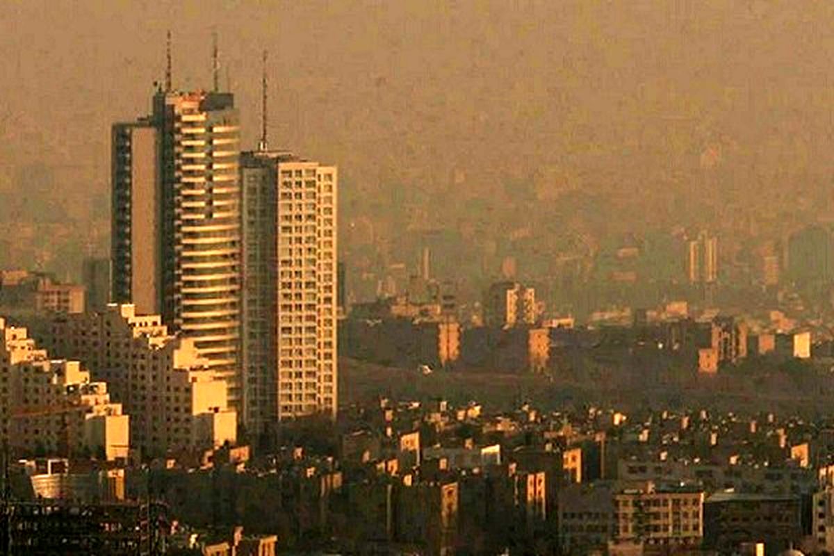 هوای تهران برای گروه‌های حساس ناسالم است 
