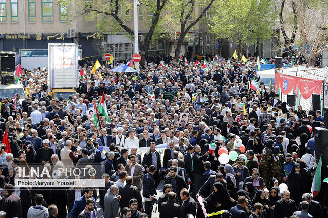 راهپیمایی روز جهانی قدس در تبریز